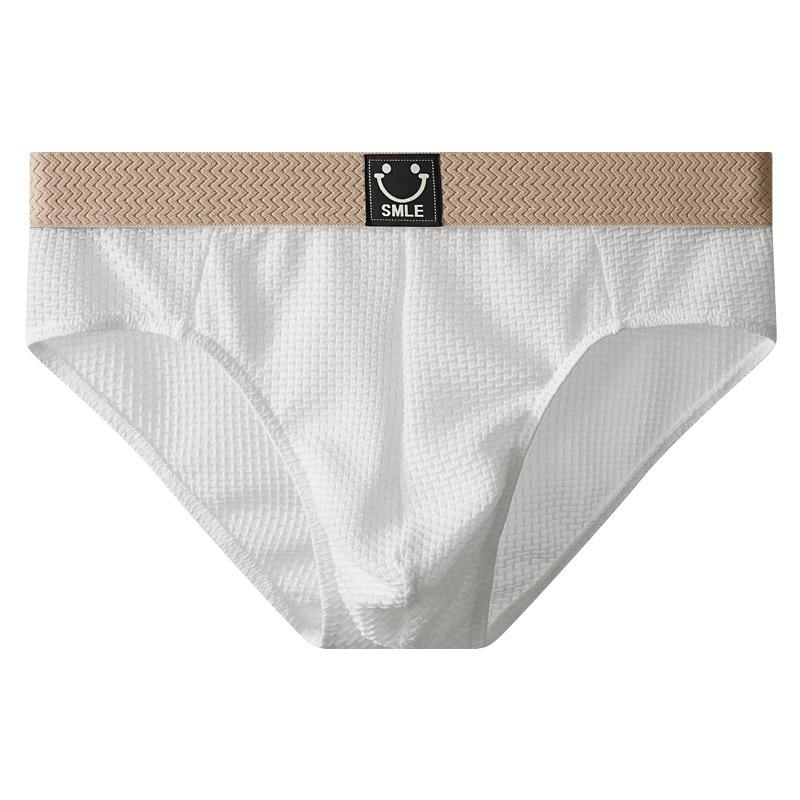 Ice Silk Men's Triangle Underwear Cool and Breathable in Summer for Young Men