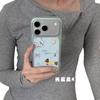 Cute semi-transparent cat and dog ins15 for iPhone17promax Apple 16pro mobile phone case 15pro