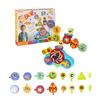 Electric Building Variable Gear Spinning Educational Toys