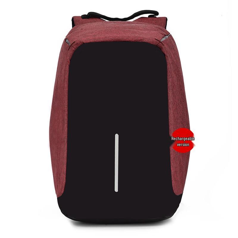 Sac à dos pour ordinateur portable Li Shen à chargement USB antivol