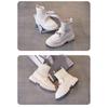 Children's Boots, Single Boots, Knitted Breathable Elastic Socks, Boots, Short Boots