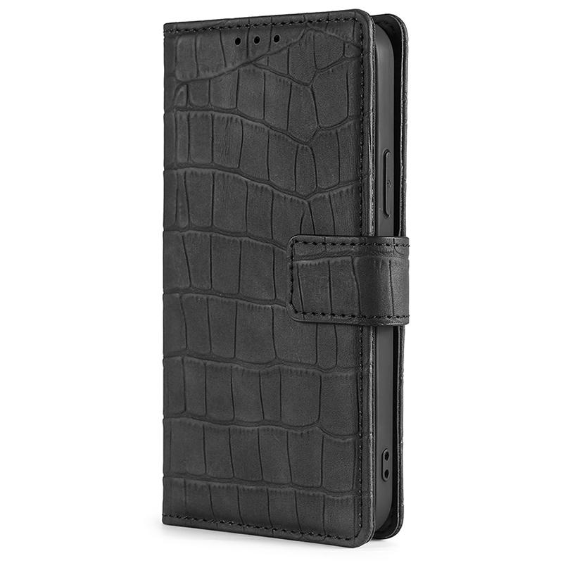 For OnePlus Nord CE 3 Lite 5G/Nord N30 5G PU Leather Crocodile Texture Phone Cover Skin-touch Feeling Stand Wallet Case