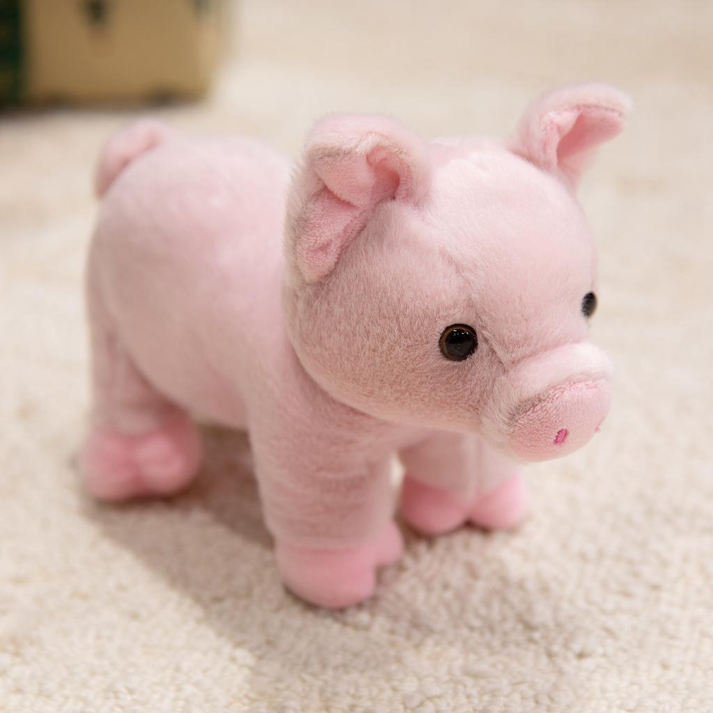 Simulation Standing Posture Forest Animal Doll Leopard Lion Plush Toy Zoo Tiger Doll