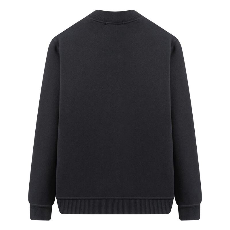 Jeep Men's Fleece-Lined Baseball Collar Cardigan Sweater