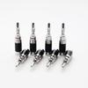 No-brand product Banana Rhodium Carbon Speaker Cable Connectors KawakiHigh-End Plugs, 8-Pack, Plated, Fiber, Solderless, Screw-Type, P211