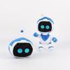 Yeni Sevimli Astro Robot Peluş Oyuncak Mavi ve Beyaz Antenli Bot Karakteri Yumuşak Dolgulu Peluş Bebek Erkek Kız Çocukları Oyun Severler İçin Doğum Günü Noel Hediyesi