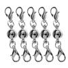 8x5 Set Jewelry Findings Magnetic Lobster Clasps DIY Necklace Bracelet 35x6mm