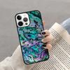 Paua Abaloneb marble Phone Case For iPhone 17 Air 16 pro max 15 14 plus 12 13 Soft Bumper Shell Cover coque