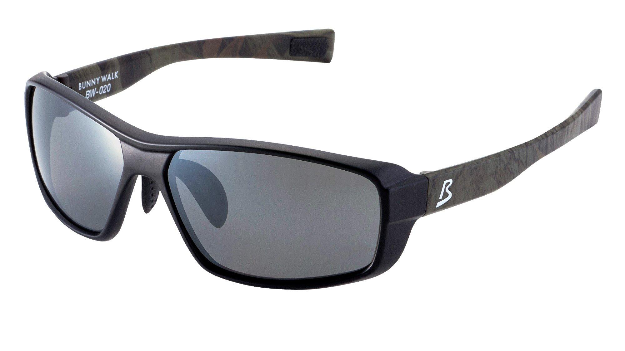 

Bunny Walk Polarized Sunglasses Black Realtree BW-020 BW-0201M & Gray-SM