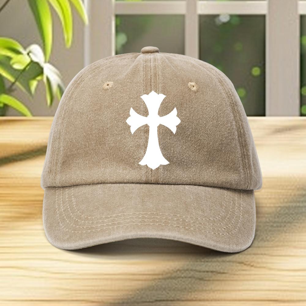 Classic retro printed baseball cap with adjustable size sun protection and casual hat suitable for outdoor travel and vacation,