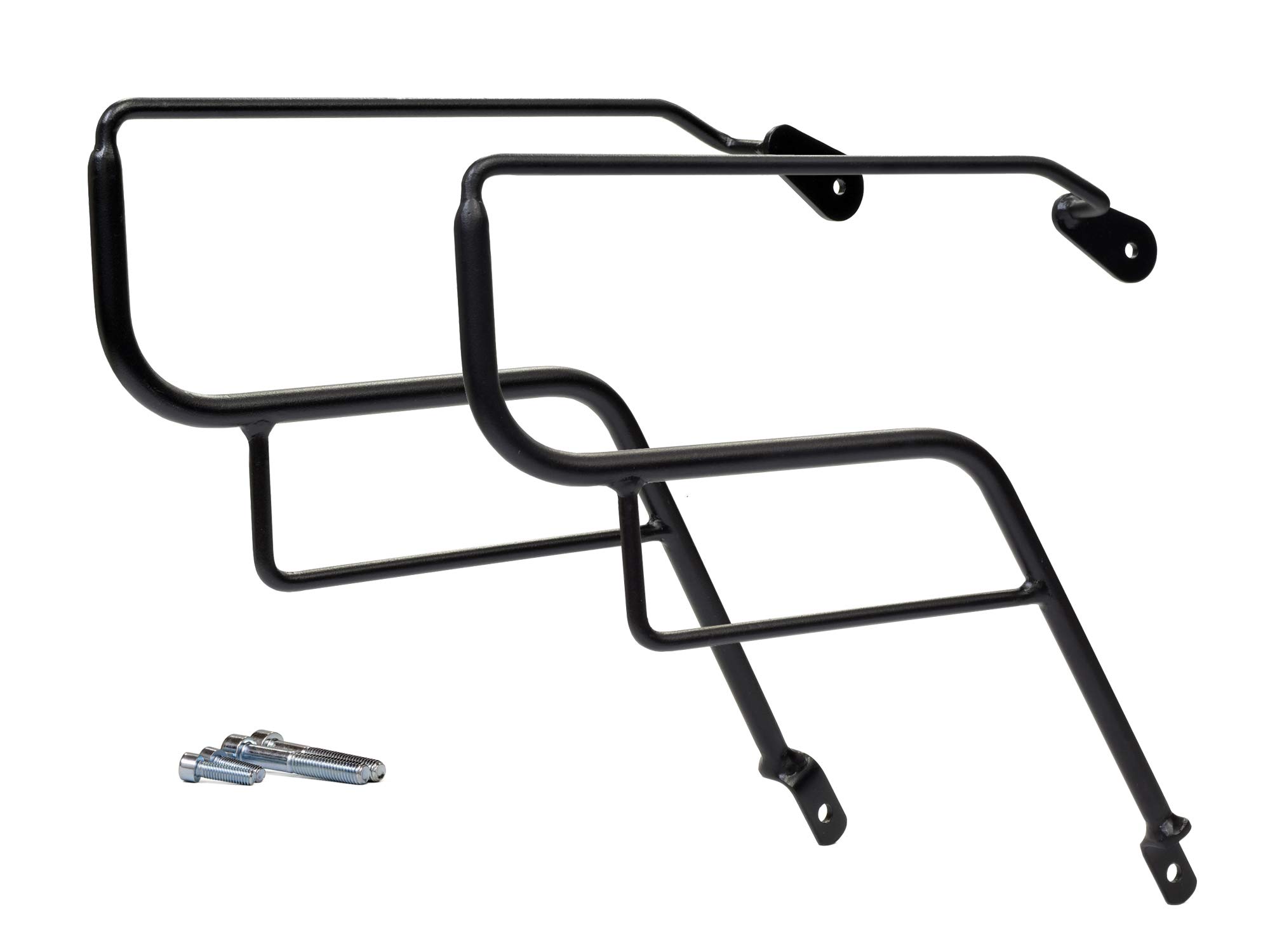 

Longride Saddlebag Bracket for Moto Guzzi V7 III Click-On BR.1059 чёрный