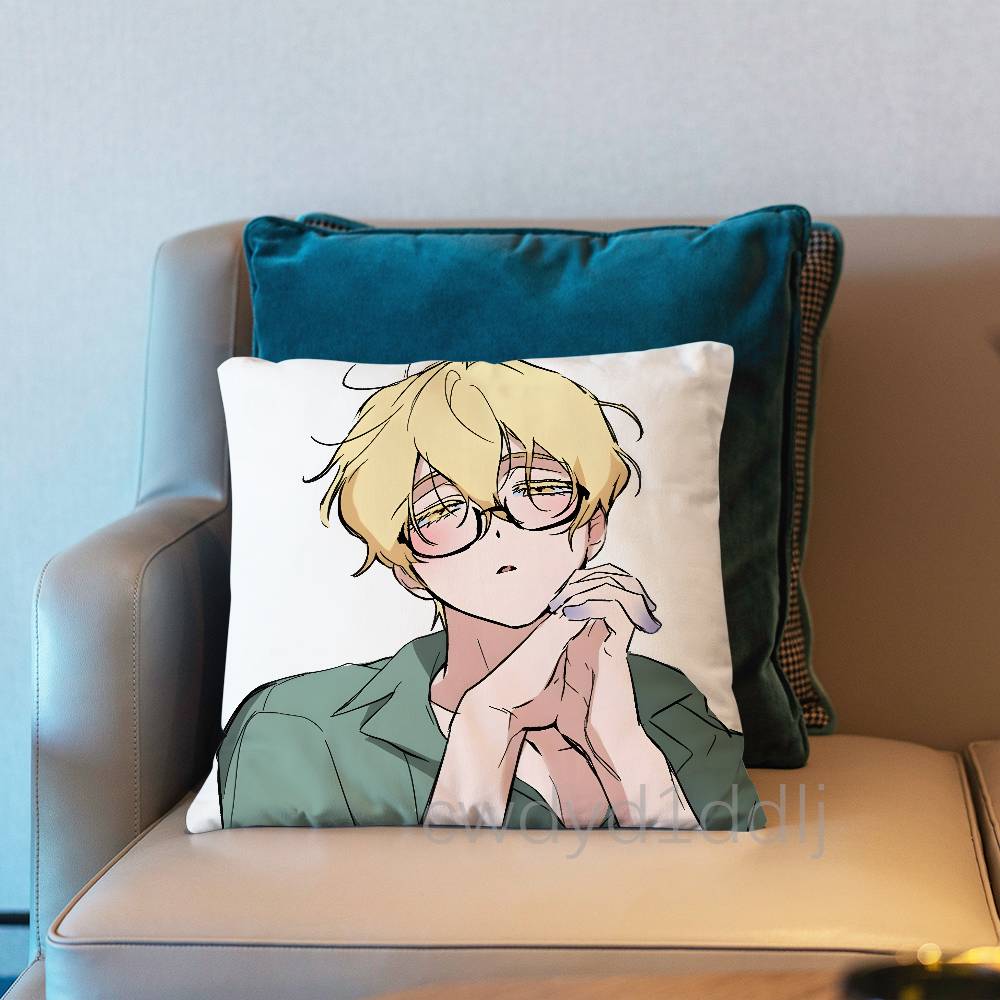 AAlien Stage Luka Pillow Case Short Plush Sofa Decorative Gift Home Doublesided Printing Cushio