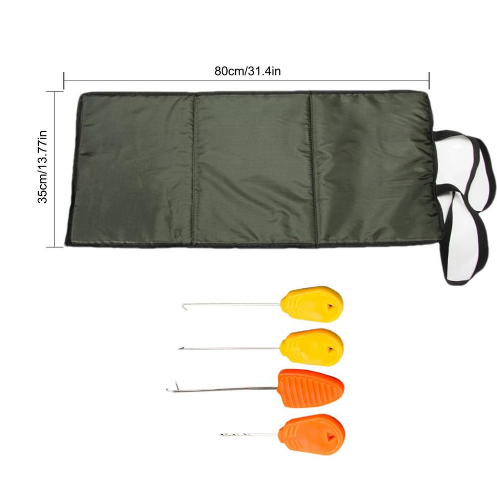 Comfort-Grip Foldable Fishing Mat with Breathable Sponge Cushion - Multipurpose, Durable Outdoor Unhooking Pad for Fishing Lover
