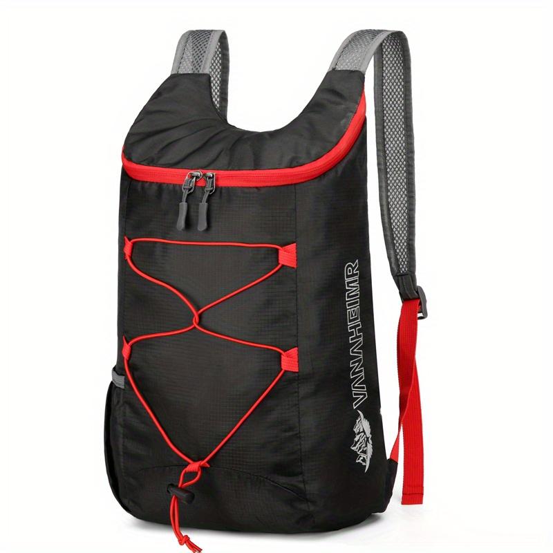 Light Sports Backpack Portable Foldable Travel Backpack Multifunctional Outdoor Mountaineering Bag Unisex Waterproof Backpack