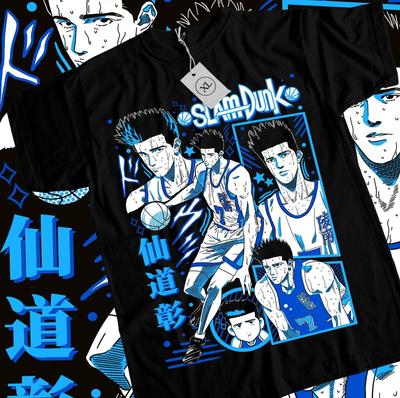 Slam Dunk T-Shirt Slam Dunk Team Basketball Neu Anime Sport Geschenke Shirt Alle Größen
