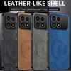 For Poco F8 Pro New Leather Matte Frosted Magnetic Phone Case For Mi POCO F8 Pro Shockproof Bumper Soft Cover POCO F8 Pro Shell