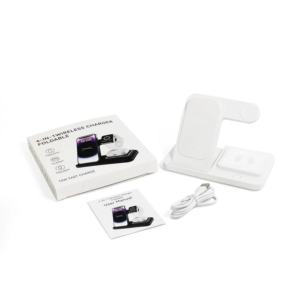 Popular 3-in-1 Wireless Charger and Stand for Apple Phones with Fast Charging