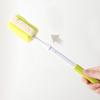 Tumbler, Baby Bottle, Bottle Washing Kitchen Sponge, Adjustable Length Brush