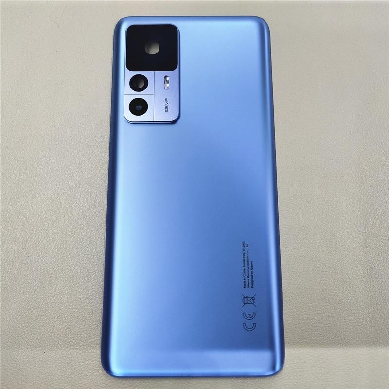 For Xiaomi Mi 12T Pro Battery Cover Mi12T Back Door Housing With Camera Frame