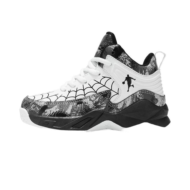 Boys shoes 2025 autumn new children's leather sneakers boys wear-resistant non-slip basketball shoes