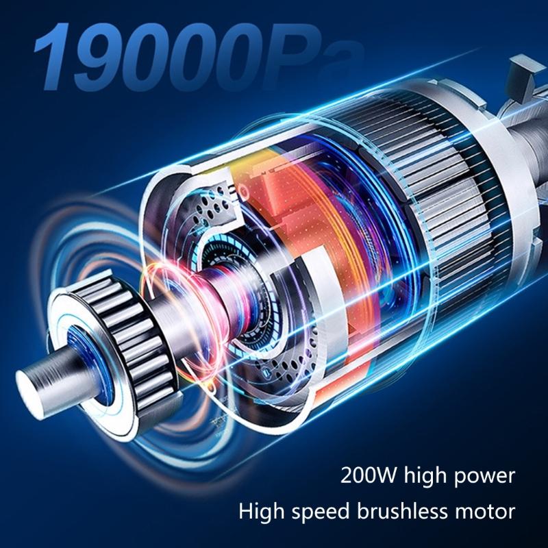 Efficient Handheld Vacuum Cleaner Convenient Handheld Vacuum Lightweight & Easy to Use Vacuum Cleaner for Home & Car