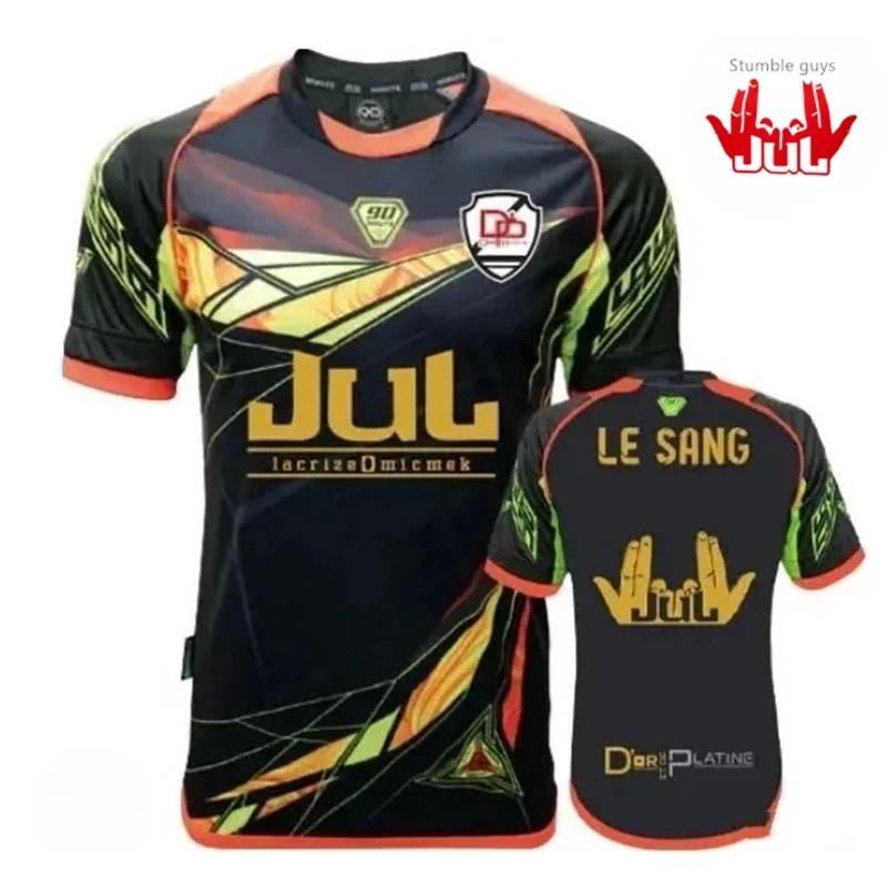 Summer Maillo Jul T-shirt Youth Training Breathable Quick Drying Football Jersey Men's Custom Outdoor Sports Tops Kids Fan Gifts