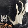 Steampunk Flat Top Hat Halloween Costume Hat Black Carnivals Top Hat with Goggles and Hand Skeleton for Women Dress Up