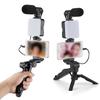 Handheld Tripod LED Fill Light Desktop Stand Set Fill Light Table Tripod for Phone  Selfies