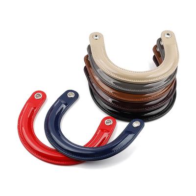 U-Shape Handle for Beach Bag Woven Bag Straw Bag DIY Lady Purse Handcrafted Bags Accessories Replacement Handbag Handles