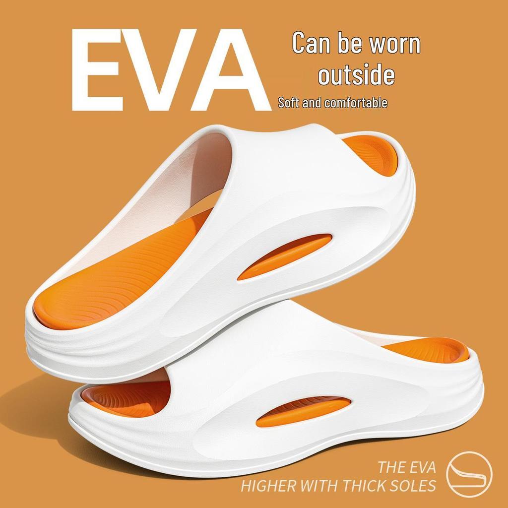 Men's Summer 2025 Outdoor EVA Non-Slip Sandals - Casual Thick-Bottom Sports Slippers
