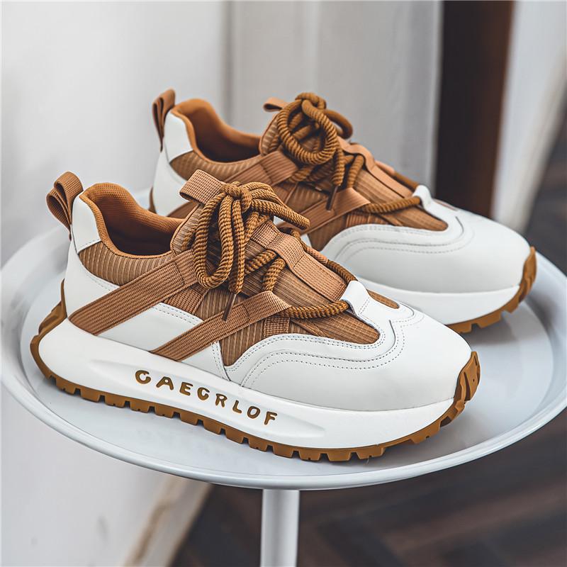 

Мужские повседневные дизайнерские кроссовки с цветными блоками, модные роскошные массивные кроссовки, дышащая обувь для ходьбы, спортивная обувь для тенниса 44