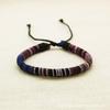 Colorful Bohemian Ethnic Hand-Woven Bracelet: Versatile Surfer Style for Teenagers