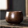Zen Ji tea set kung fu tea cup Jianzhan tea cup tea bowl tea ceramic tea cup tea cup master pu'er cup antique crystal glaze cup