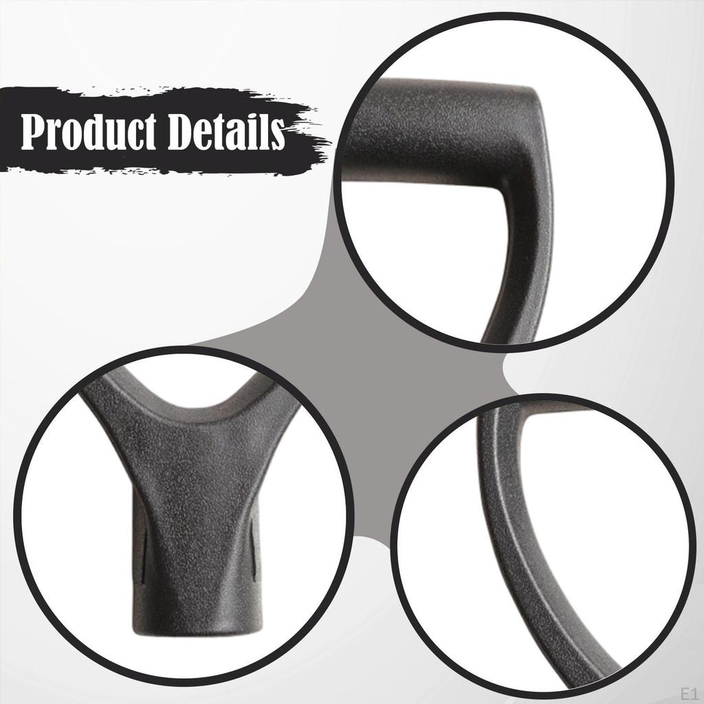 Handle Ergonomic Garden Tool Nonslip Comfortable PP Universal Replacement for Rake Fork
