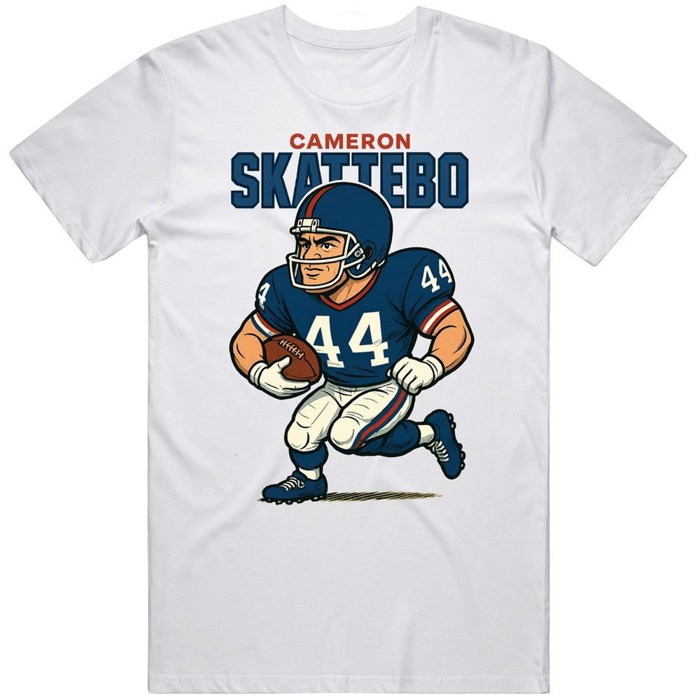 Cameron Skattebo Retro Caricature Fan T Shirt Unisex T-Shirt S