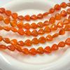 12mm Red Agate Carnelian Heart-Shaped Loose Beads for DIY Bracelets and Accessories
