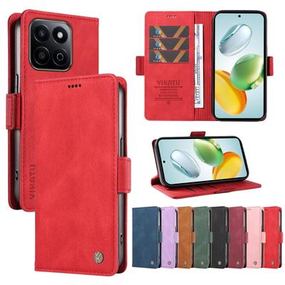 Wallet Magnetic Phone With Card Slot Flip Leather Case For Huawei Honor 50 5G 20 20s Pro 10 9 8 Lite 8s 8A 7s 7A Mini Cover