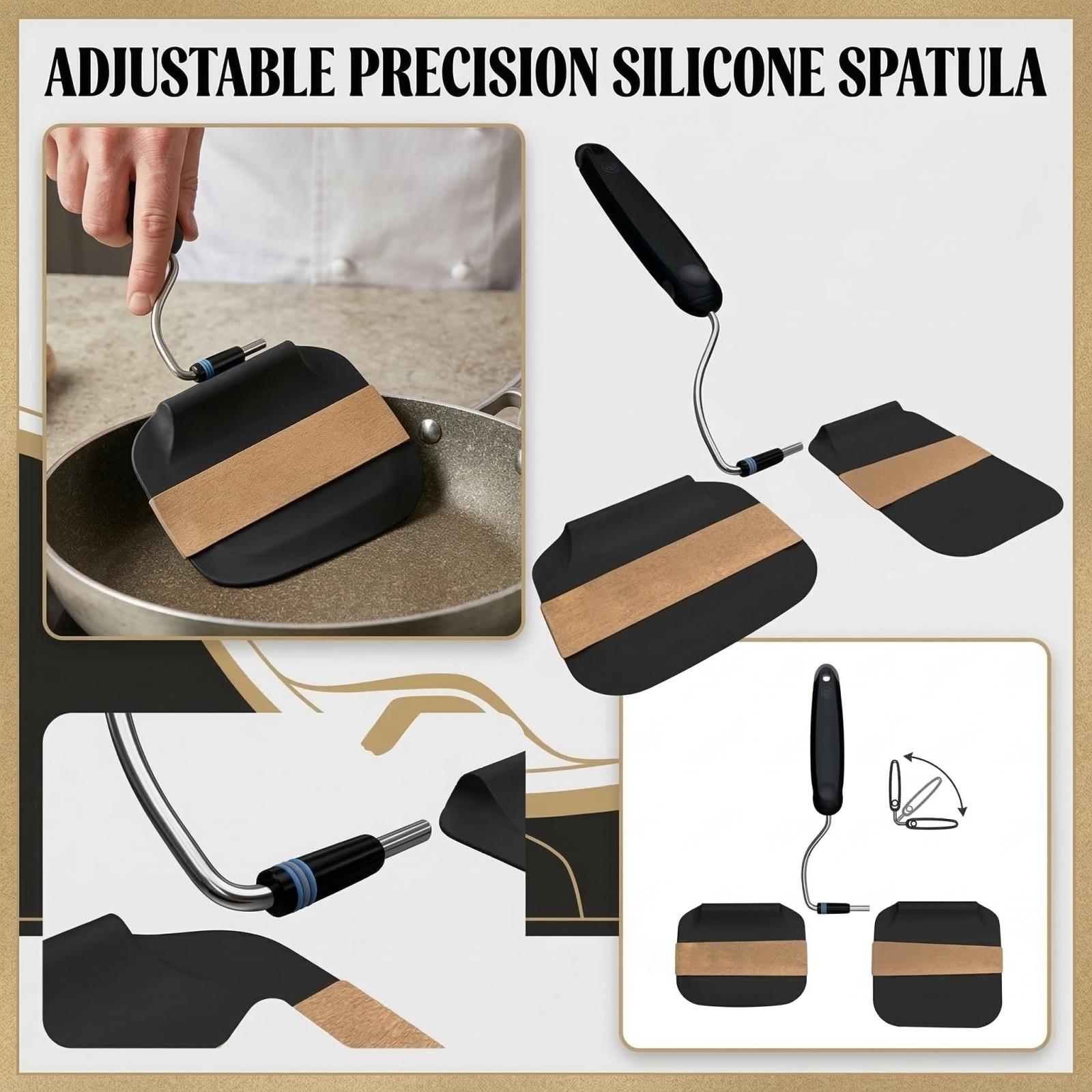 

Adjustable Angle Silicone Cooking Shovel one size