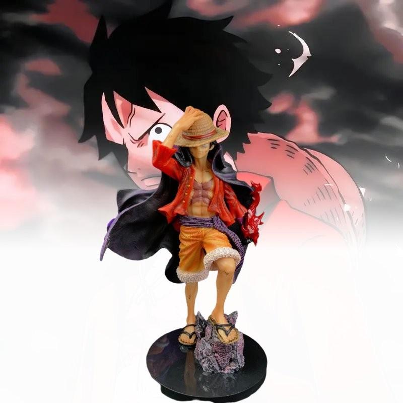 Stunning Lx Max Series New Four Emperors Luffy Statue Model Figurine 25cm Pvc