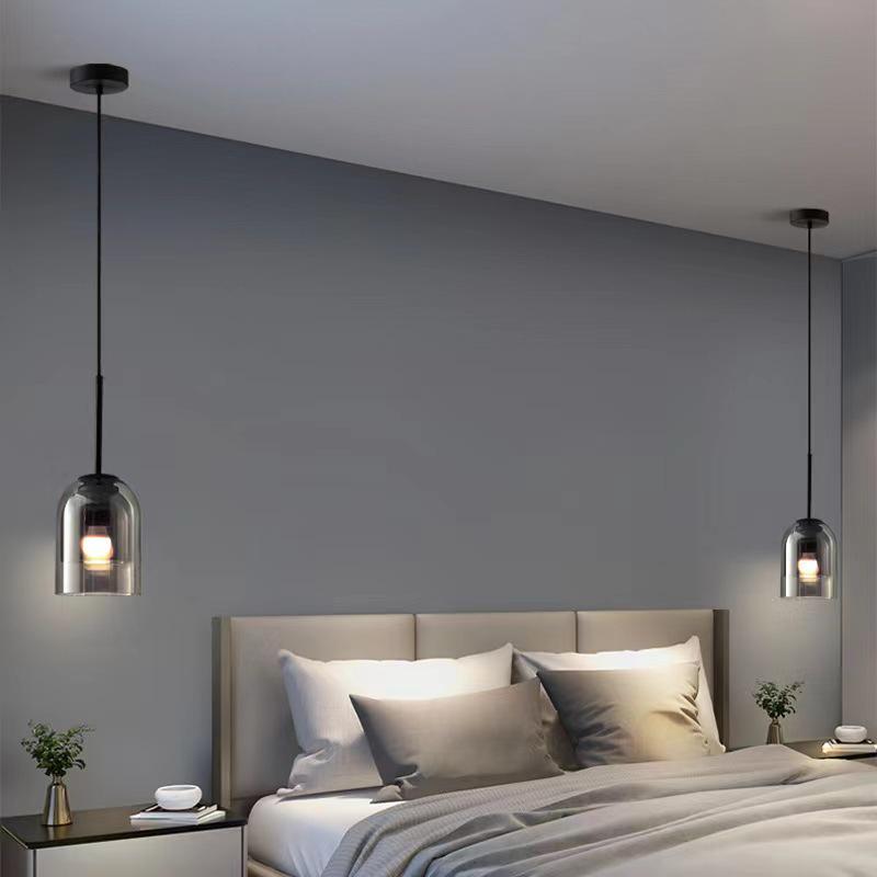 Modern Nordic Glass Pendant Light for Coffee Shop or Bedroom