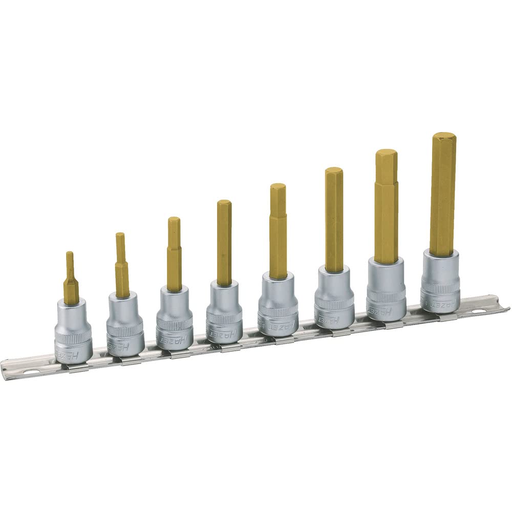 

Hazet Hexagonal Screwdriver Socket Set 8801/8H 3/8 8-Piece