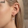 Effie Queen 18K Gold Plated Kubischer Zirkonia Hängeohrringe Vintage Edelstahl CZ Anhänger Piercing Hängeohrring STKE17