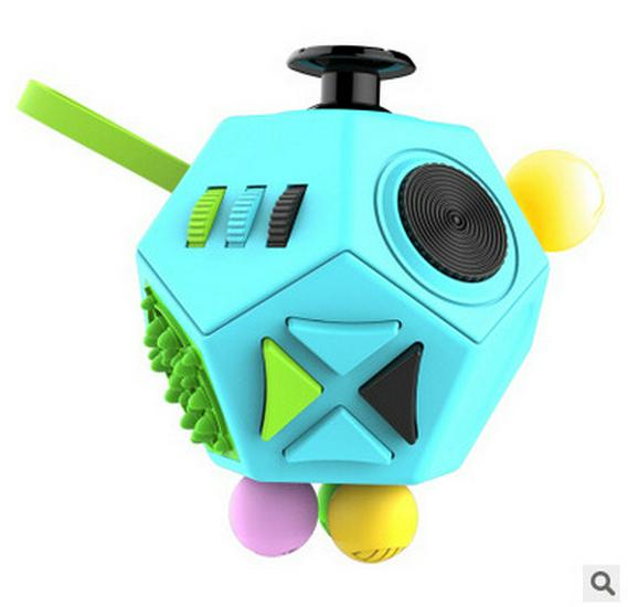 Second Generation 12-Sided Stress Relief Decompression Magic Cube Toy