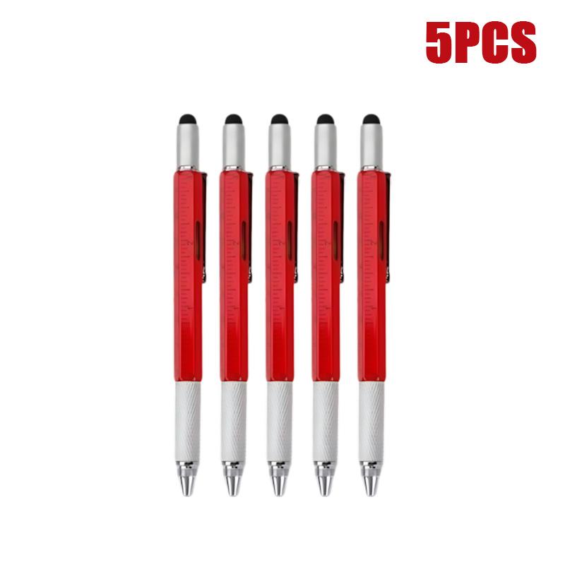 Multifunkčné pero 7 v 1 s dotykovou obrazovkou Kapacitné pero stylusu so skrutkovačom