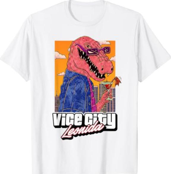 GTA Alligator Leonida Summer Graphic Cool Jason Outfit T-Shirt