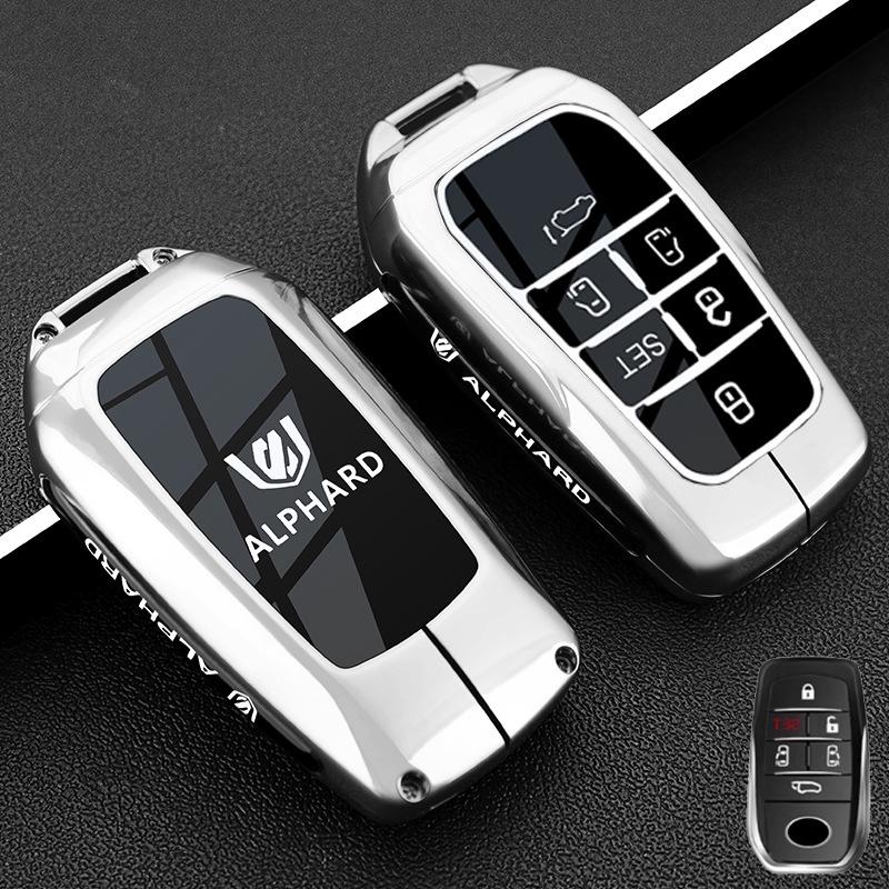 Metal Key Case for Toyota Alphard: Fits 24 & 23 Model Supreme Editions