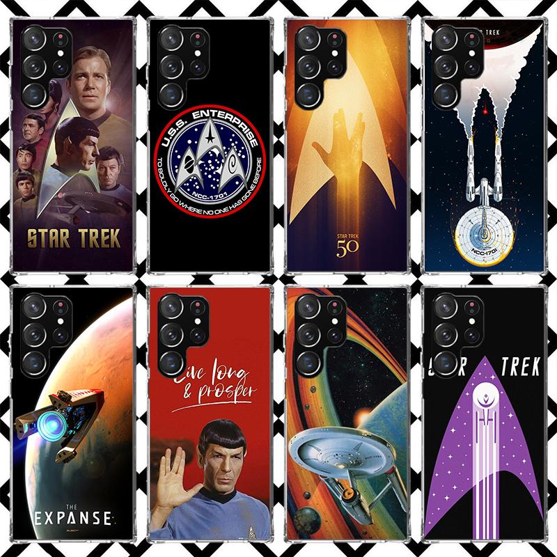 Star Movie T-Trek Phone Case for Samsung Galaxy S26 S25 Edge S24 S23 Ultra S22 Plus S21 FE S20 + Soft Cover Print Fundas Galaxy