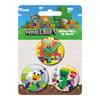 Minecraft Charakter-Abzeichen (3er-Pack)
