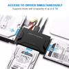 USB 3.0 To SATA IDE Hard Disk Adapter Converter Cable 3 In 1 IDE SATA Adapter for 3.5 2.5 Inch HDD/SSD CD DVD ROM