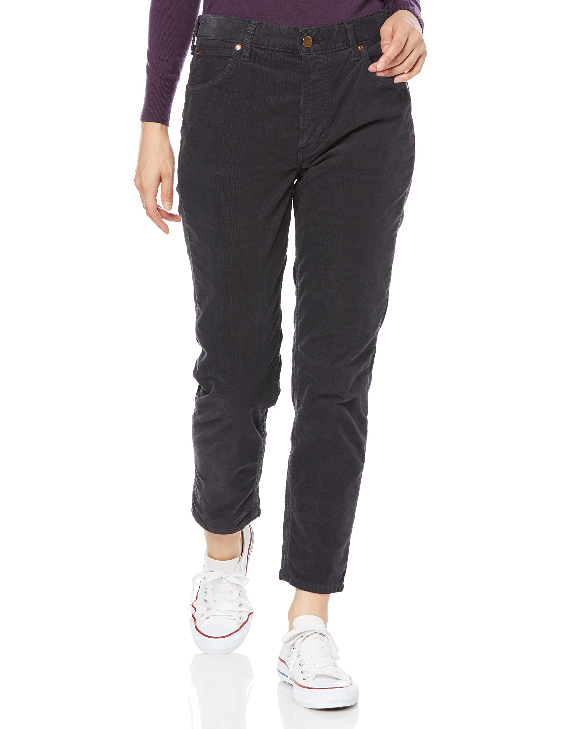Lee STANDARD WARDROBE NARROW denim gray XXS women s серый